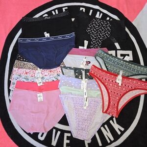 Victoria's Secret PINK mixed Panty Bundle